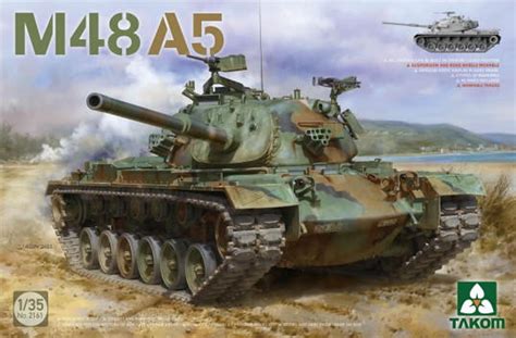 1/35 Takom M48A5 Patton Tank - Squadron.com