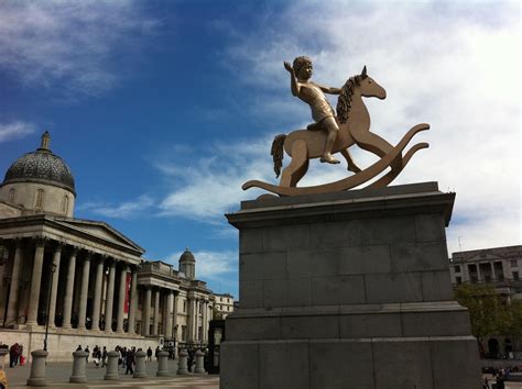 Bowlzee's Little Eye: Fourth Plinth Trafalgar Square