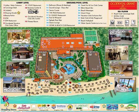 Resort Map | Barcelo Aruba | Aruba