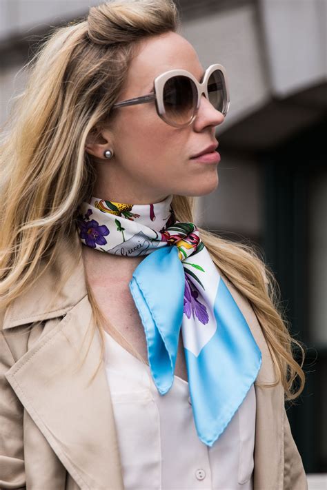 HugeDomains.com | Scarf outfit, Neck scarf outfit, Silk scarf style