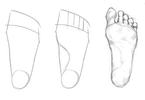 How To Draw The Feet » Foldstretch