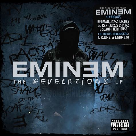 Eminem The Revelations Lp Cover art by IG: @BRITTONMANE | Eminem albums ...