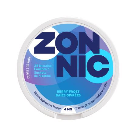 ZONNIC NICOTINE 24 POUCHES – Vapebazaar