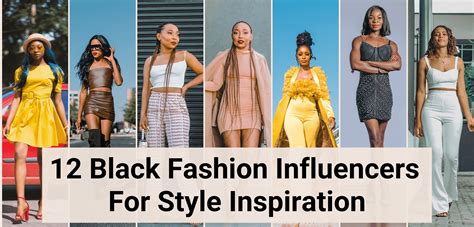 12 Black Fashion Influencers To Follow Now For Style Inspiration - The ...