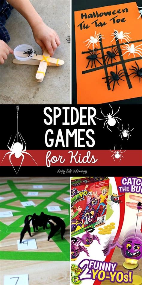 Spider Games for Kids | Spider games, Games for kids, Fun homeschool