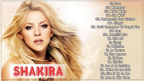 Shakira All Songs 2020 || Shakira Greatest Hits Playlist - YouTube