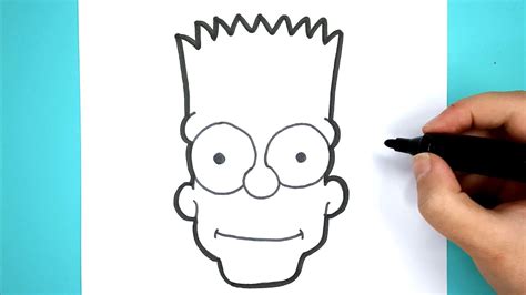 CÓMO DIBUJAR A BART SIMPSON DE LOS SIMPSON