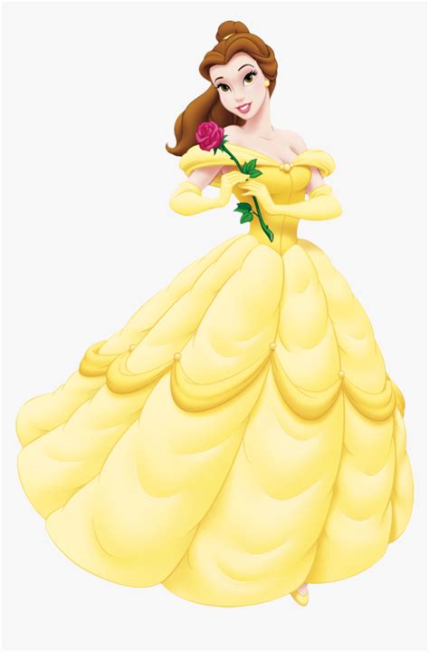 Belle Png Pic - Disney Belle In Yellow Dress, Transparent Png - kindpng