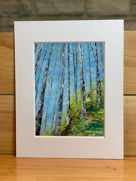 Original Painting - BIRCH GROVE MINI #1 – T. Frick Art