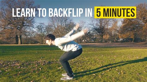 How To Learn To Do A Backflip At Home