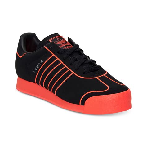 Lyst - Adidas Samoa Casual Sneakers in Black for Men