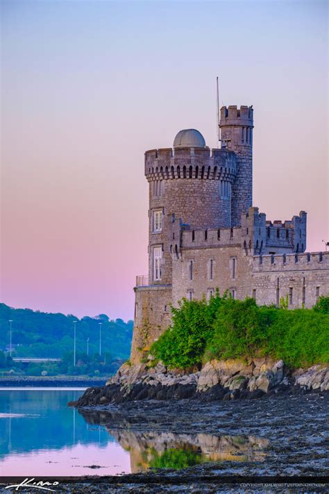 Blackrock Castle Cork Ireland Vertical View of Castle | Royal Stock Photo