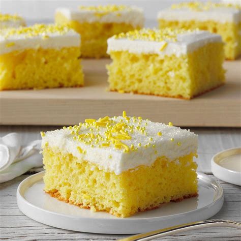 Lemon Sheet Cake Recipe