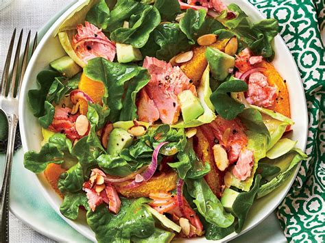 Citrus-Salmon Salad | It may be dreary outside, but right now citrus ...