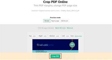 A Comprehensive Guide to Sejda PDF Crop Tool