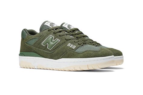 New Balance 550 “Olive Suede” Release Info | Hypebeast