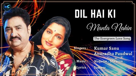 Dil Hai Ki Manta Nahin (Lyrics) - Kumar Sanu, Anuradha Paudwal | Aamir ...