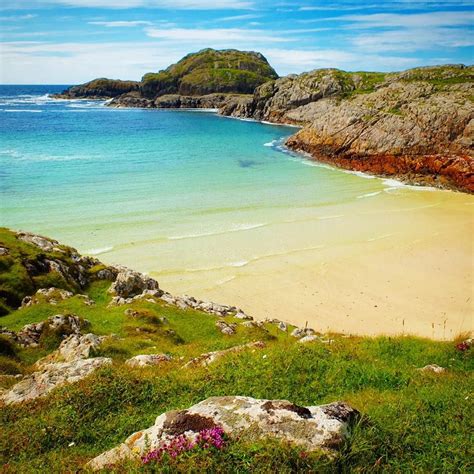 Nice warm beach on the Isle of Iona, Scotland | Isle of iona, Scotland ...