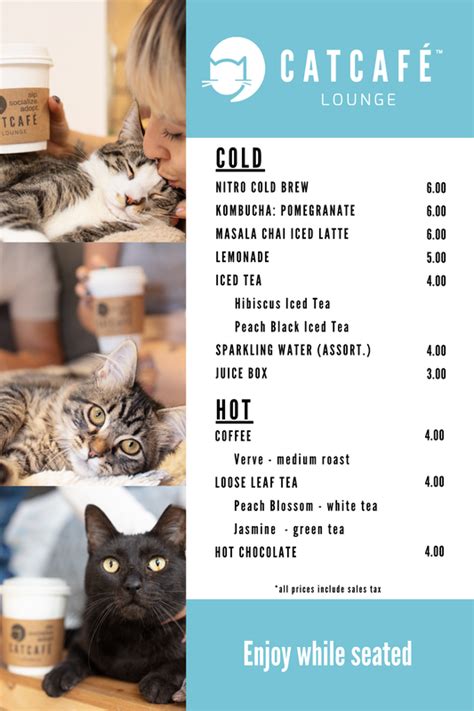 CAFE MENU - CATCAFE LOUNGE