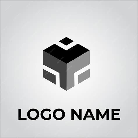 Premium Vector | Qube logo