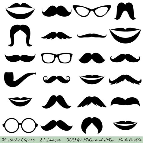 Free Curly Mustache Cliparts, Download Free Curly Mustache Cliparts png ...