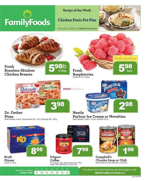 Family Foods Canada Flyers