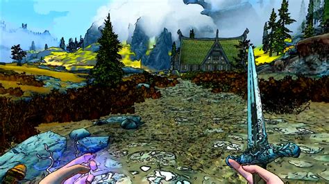 Skyrim VR Looks Even Better As A Comic Book - VRScout