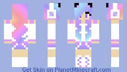 Pink Gamer Girl Minecraft Skin