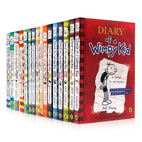 Buy Diary of a Wimpy Kid Book Series, Complete Collection 1-19 Books of ...