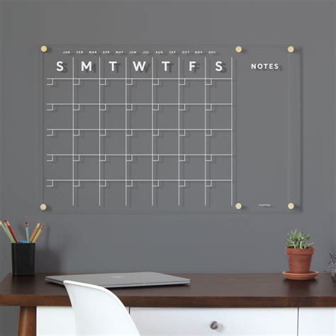 Acrylic Magnetic Calendar - Printable Word Searches