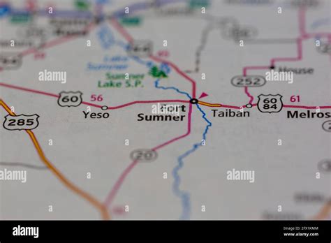 Fort sumner map hi-res stock photography and images - Alamy