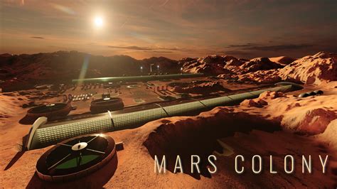 How SpaceX Mars Colony could look like in a few decades | human Mars