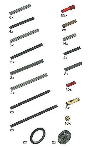 LEGO Technic Axle Rods Assortment Pack | Lego technic, Axle, Lego