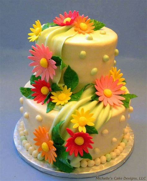 Pin by Janie Hansard on Decortive Cakes | Birthday cake with flowers ...