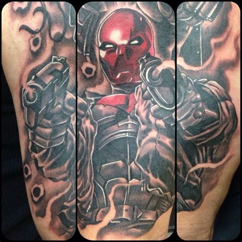 Red Hood tattoo | Red hood, Cartoon character tattoos, Tattoos