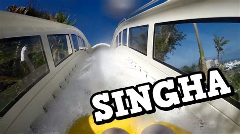 Siam Park - SINGHA (New Ride 2015) Onride POV! - YouTube