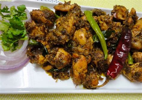 Chicken Pepper Fry Recipe by Sailaja Kosuri - Cookpad