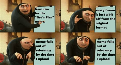 A few frames off. | Gru's Plan | Know Your Meme