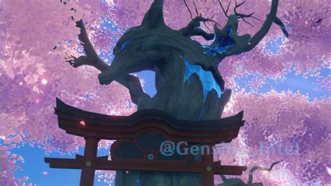 Genshin Impact leaks: Inazuma's Sacred Sakura tree to unlock the map in ...