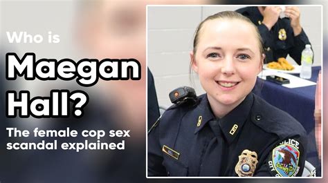 Who Is The Female Cop In Memes? Officer Maegan Hall's Sex Scandal ...