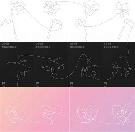 Love Yourself Album Covers - BTS 101