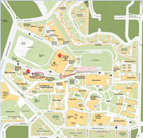 SFASU Campus Map