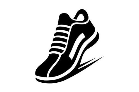 Running Shoe Icon | Shoe logo design, Shoe logo ideas, Shoes vector