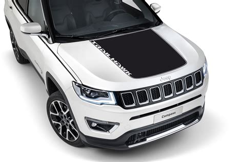 Center hood decal for Jeep Compass Trailhawk hood graphics kits – My ...