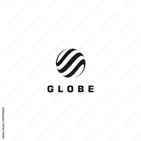 Globe Logo Design Template | Globe logo, Circle logo design, Logo ...