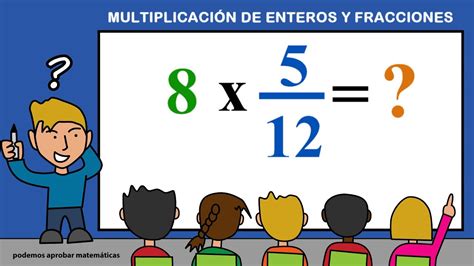 Multiplicacion De Fraccion Con Entero - abstractor