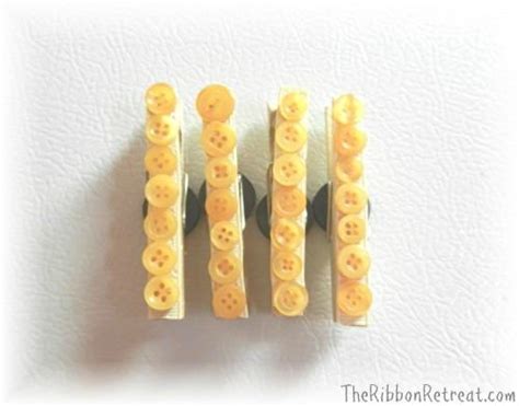 Clothespin Magnets - The Ribbon Retreat Blog