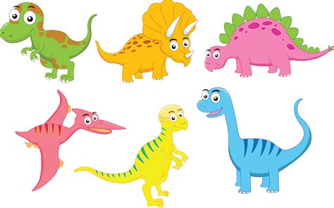 Cartoon Dinosaur Wall Decals | Dinosaur Stickers for Walls