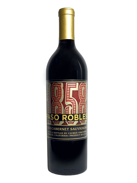 1858 by Caymus Paso Robles Cabernet Sauvignon 750ml - The Wine Guy