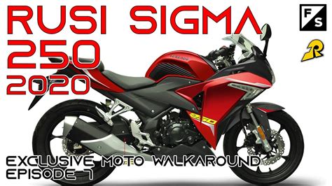 EXCLUSIVE MOTO WALKAROUND EP 7: RUSI SIGMA 250 2020 EURO 3 | WITH PRICE ...